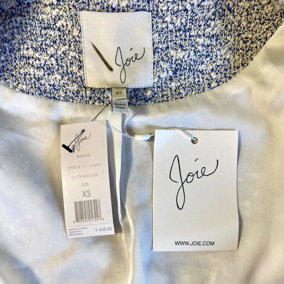 NWT Joie Balina Tweet Jacket - Matisse - Picture 8 of 15